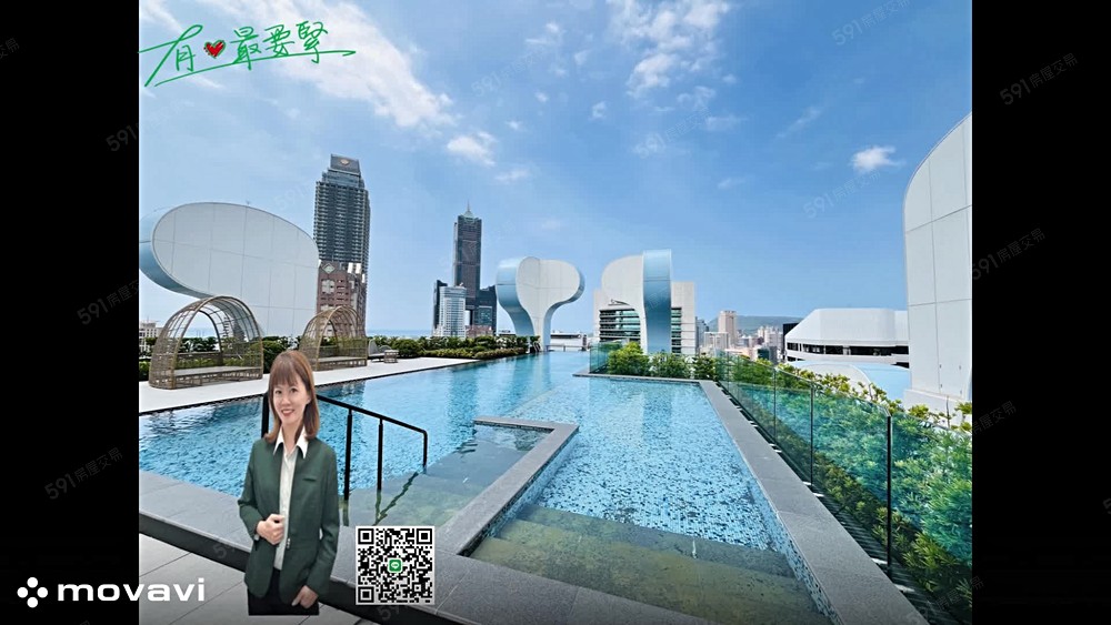 亞灣捷運百貨商圈三房|輕奢美宅-3房2廳 - Image 1