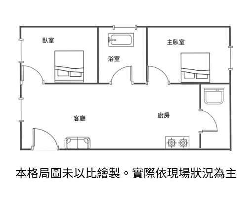 R14捷運巨蛋生活圈正兩房車位拎包入住可租補需公證 - Image 15