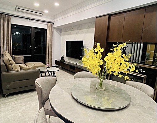 🌟高樓層景觀宅｜全新裝潢三房✨家具電齊全🛋️租金含車位 - Image 1