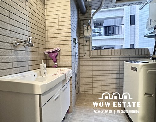 近嶺東商圈✅高樓視野/正2房/全配傢俱電/系統櫃收納✅可租補 - Image 12