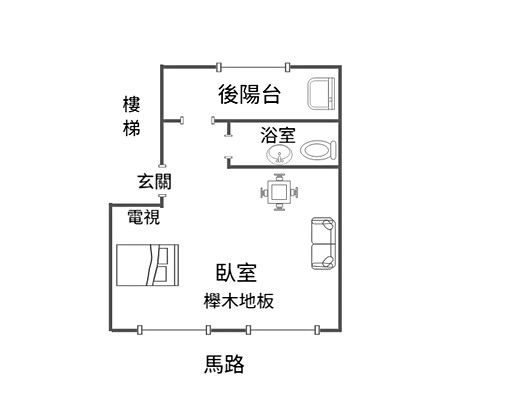 南崁(光明國小旁)套房有陽台/網路 - Image 5