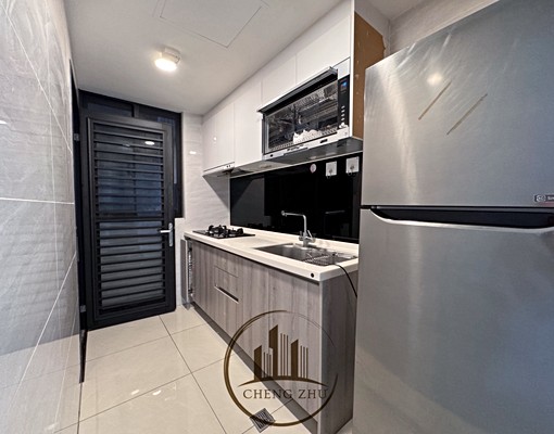 超A💯高樓層二房全配🌟系統裝潢🌟可租補貓咪🌟近三井 - Image 14