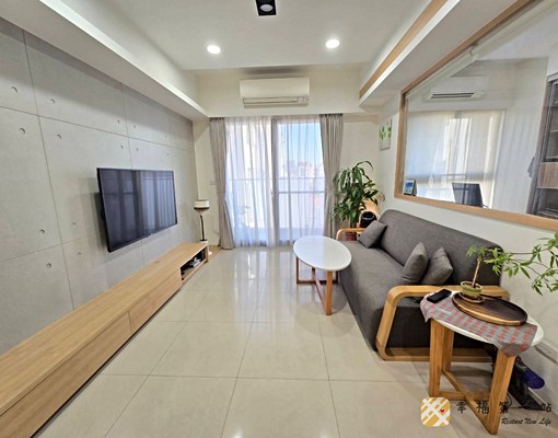 水湳經貿商圈🗝️極簡美採光透亮2房|全配可租補 - Image 3