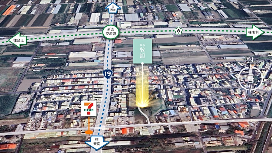 展泓.敦旭【透天】交通圖