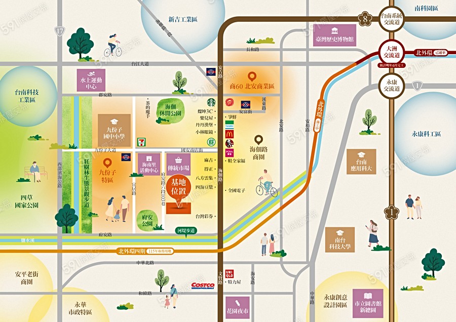 千鼎苑15交通圖