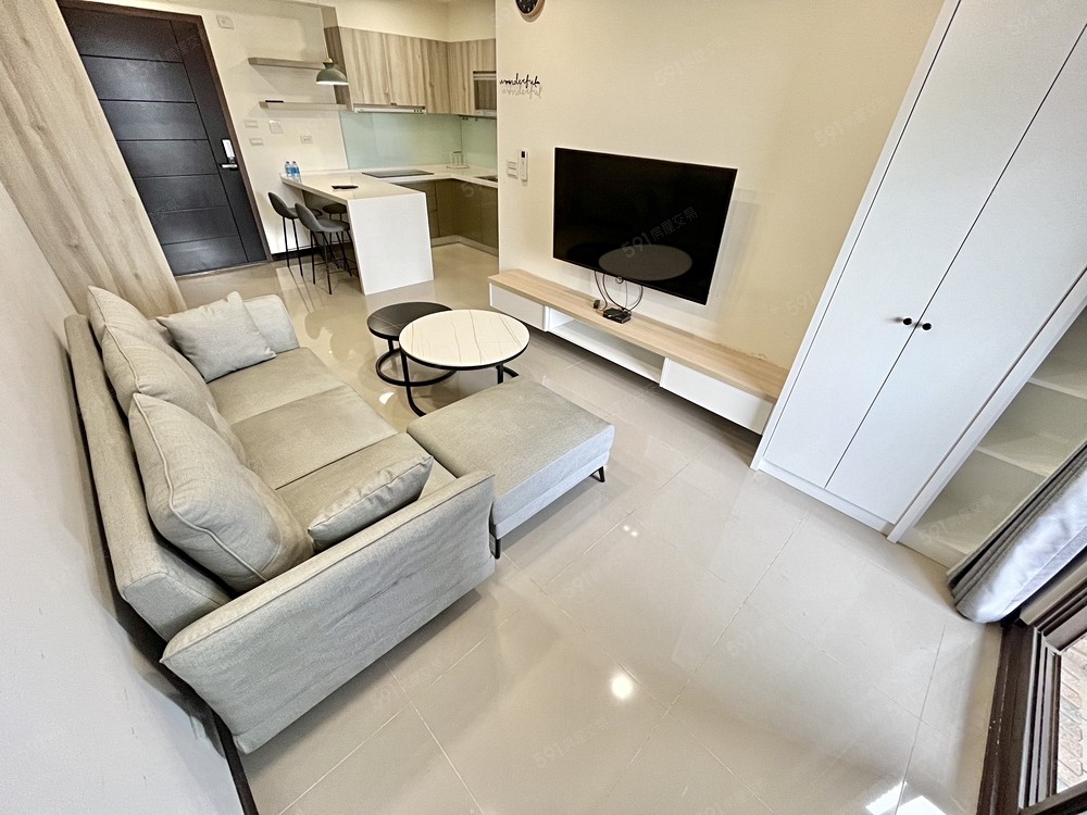 輕奢現代風🔥夢幻中島廚房💖系統裝潢✨俯瞰城市🌈 - Image 1