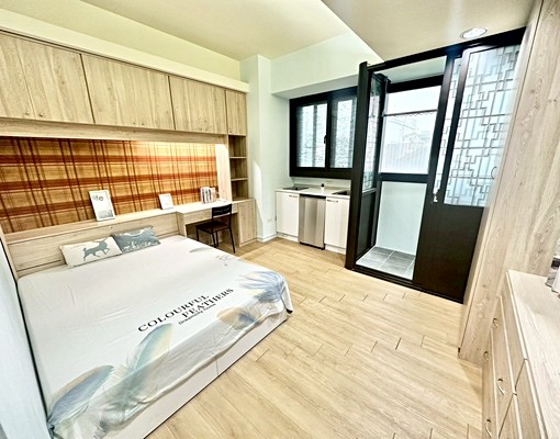 北區忠明可租補報稅半年約⚡陽台獨洗曬⚡️流理台⚡電磁爐⚡電3 - Image 1