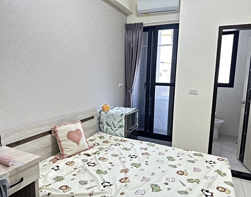 💝即刻入住💝高質感裝潢電梯雙人床套房(有網路電視) - Image 1