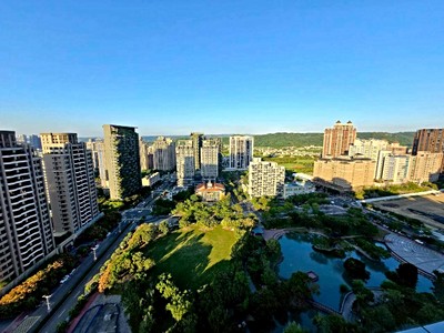國泰TwinPark★邊間四房三主臥面公園視野戶→買房找老蕭