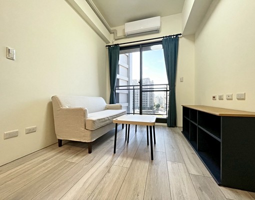 新光學區|全新面河岸可租補可寵兩房平車 - Image 1