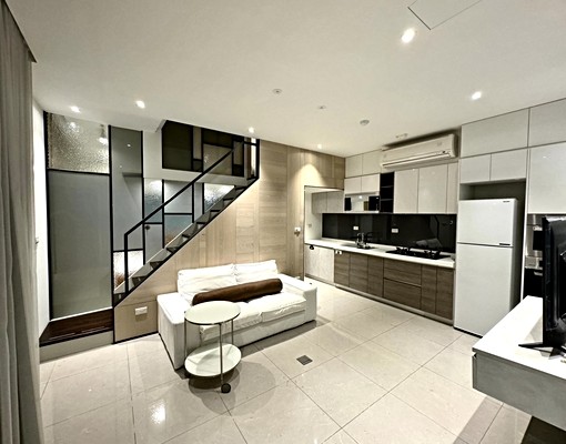 ✨崇德昌平✨超美日系樓中樓+大露台✨兩房含車位✨傢俱電全配✨ - Image 2