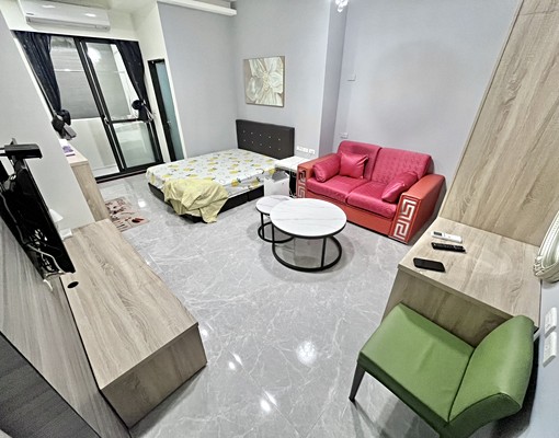 北屯文心捷運🔥可租補🔥豪華系統櫃✨陽台獨洗曬✨昌平商圈 - Image 1