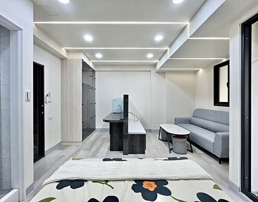 愛買水湳店🔥雙租補😸可貓🔥豪華系統櫃✨類1房1廳✨陽台 - Image 4