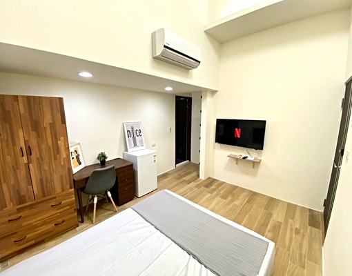 崇德捷運站/文心昌平商圈~優質美套房~閣樓戶(租補) - Image 1