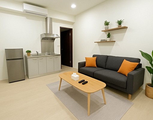 近中壢車站✨16坪2房1廳|獨立大陽台+機車位+獨洗機 - Image 1