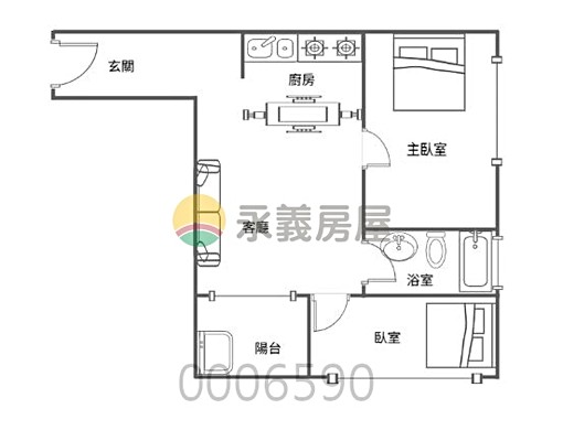 優質2房近紅樹林捷運站🌳摩納哥🌳可租補,租金不含管理費 - Image 8