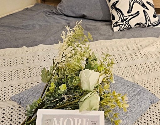 捷運海山站鬧區中的寂靜/大坪數套房&獨立陽台與洗衣機 - Image 5