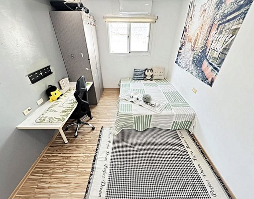 興大/學府☘精品IKEA時尚☘採光大空間☘木地板獨曬☘便宜租 - Image 5