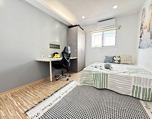 興大/學府☘精品IKEA時尚☘採光大空間☘木地板獨曬☘便宜租 - Image 9