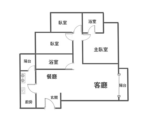 ❤️文心崇德|松竹商圈|3房含平車含管❤️屬於一家的理想住所 - Image 11
