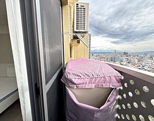 柳川教育大學無限視野可租補電梯陽台唯美奶茶色套房 - Image 2