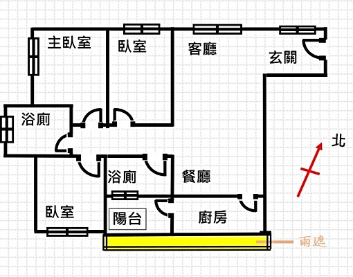 東騰青一高樓三房車位/未入住/邊間採光通風佳 - Image 14