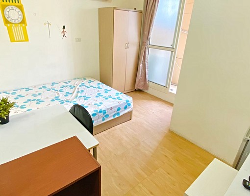 獨洗曬可寵/租補-台電陽台套房 - Image 1