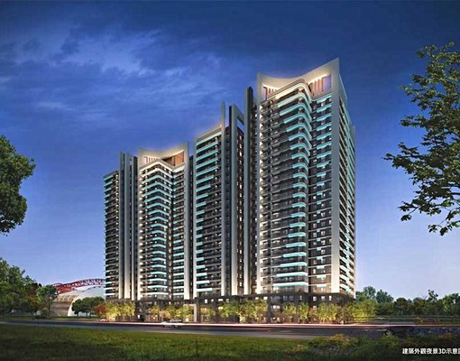 激熱🔥洲際W高樓層2房🔥奢華公設🔥拎包入住🔥寵可談 - Image 1