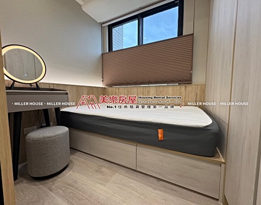 美樂*南港三鐵*首租質感高樓採光兩房*含車位*傢俱齊*全天管 - Image 6