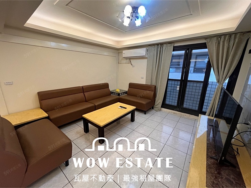 水湳文心★大坪數三房★可寵可貓狗★可租補★平面車位傢俱電全配 - Image 1