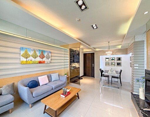 🍎拎包入住~巨蛋商圈捷運宅精緻裝潢2房+平車 - Image 2