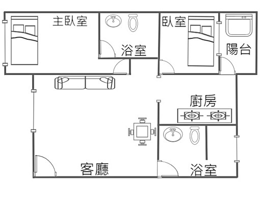 高大特區天砌晴-家具電全2房2衛-可寵-可租補 - 591租屋網 - Image 15