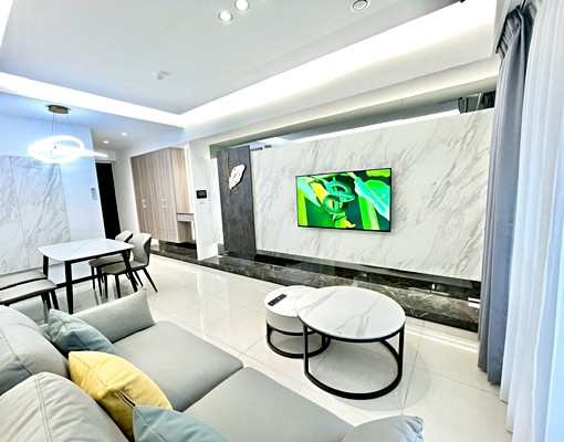 🔥水湳中國醫🔥百萬石材裝潢🔥逢甲3分鐘🔥系統櫃全配 - Image 1