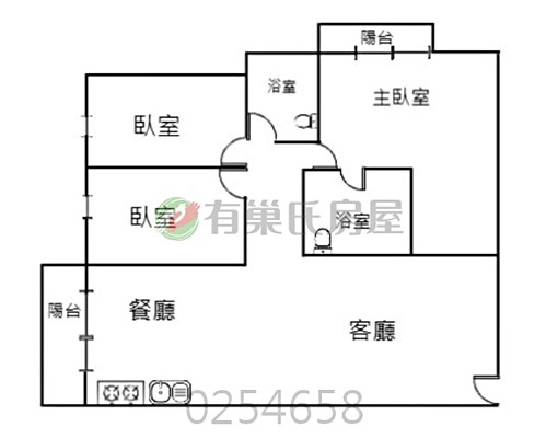 ✨小藍海✨捷運商圈高檔裝潢三房車 - Image 2