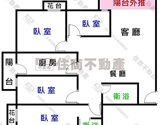 鄉城陽光鎮明亮四房平車*復興國中小學區* - Image 15