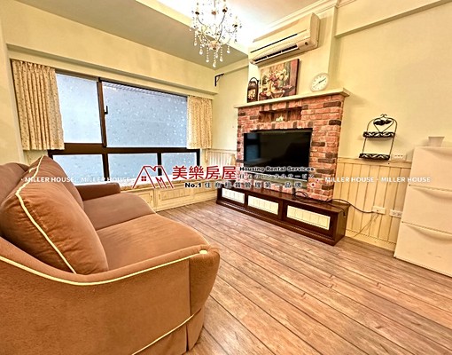 美樂*松山站*美式質感裝潢*電梯1+1房*饒河商圈*有管理 - Image 3