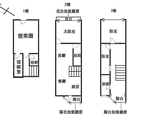 忠孝國小樂群街/巷內精美裝潢店面1~3樓三房/可租補可工作室 - Image 14