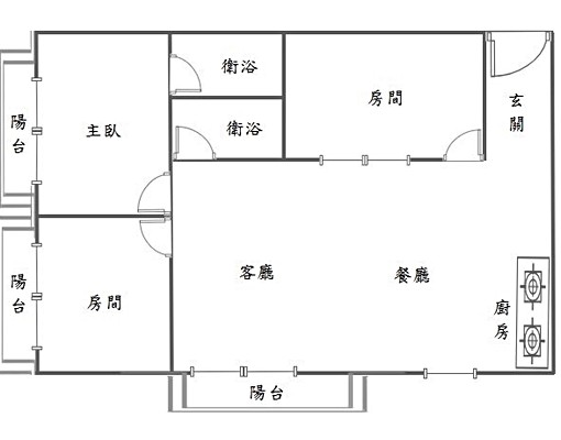 💕全新整理｜大室內｜3房電梯華廈 - Image 15