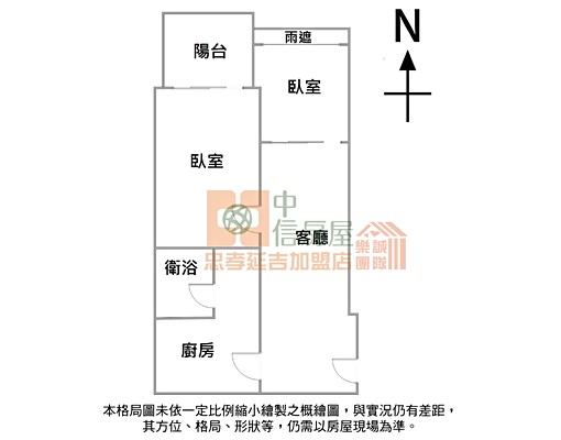 【頭前重劃區】10年新屋×高樓美妝2房＋坡平車位❤️中信喬麟 - Image 13