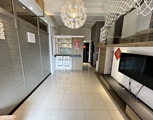 麗景社區看觀音山看河景全套家具兩房平面車位,可以租補入戶籍 - Image 3