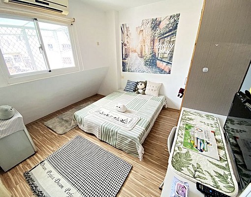 學府/興大☘精品IKEA時尚☘採光大空間☘木地板獨曬☘便宜租 - Image 1