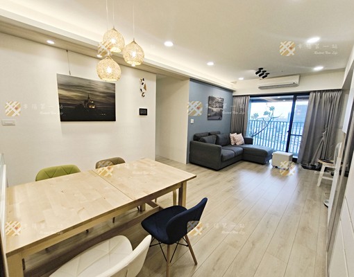 貓🉑租補🉑戶籍|東方紐約質感宅|系統櫃三改二|附平面車位 - Image 3