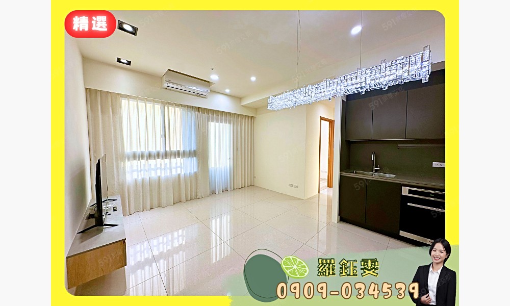 南區全新2房含車|可租補戶籍|系統裝潢|採光視野讚🍊 - Image 1