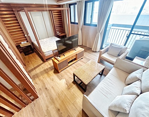 可租補😍飯店式類一房一廳高樓層近視野採光好文心中清車位可租 - Image 1