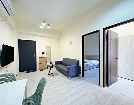 富岡車站全新綻質感2房車✨全新家具家電💕衛浴開窗/可租補 - Image 1