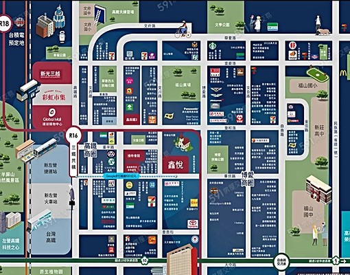 高鐵旁*鑫悅2+1房兩衛浴+平面車位(可租補) - Image 15