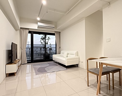 可短租💎舒舒服服|最新豪宅七期夜景|輕裝家具|下樓星巴克 - Image 1