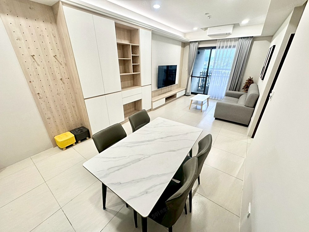 清水三房奶油風|含平車|可租補入籍|可貓|免仲介|家俱電全配 - Image 1