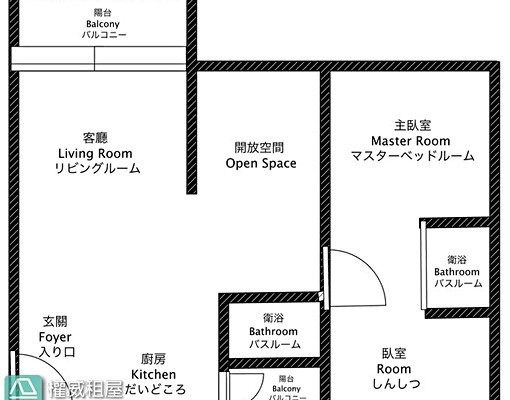 可租補x空屋21.7坪後勁捷運x後勁國小x全聯全開窗德賢商圈 - Image 3