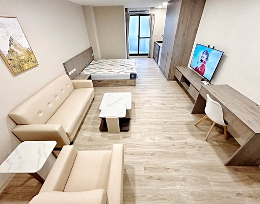 可租補😍超大間爬梯2樓高網速精美裝潢流理台陽台獨近五權車站 - Image 6